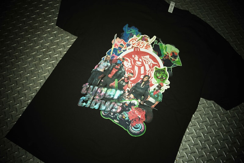 河村康輔と『サイバーパンク2077』によるコラボアイテムが登場 Kosuke Kawamura Cyberpunk 2077 good smile company t-shirts gangsta rap release information acrylic light buy cop purchase