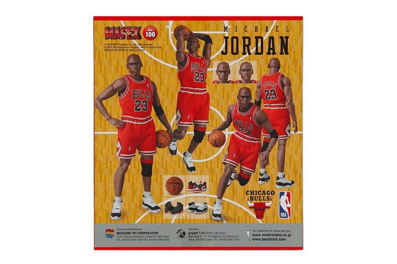 メディコム・トイよりマイケル・ジョーダンのアクションフィギュアが登場 Medicom Toy Just Dropped a Michael Jordan MAFEX Action Figure