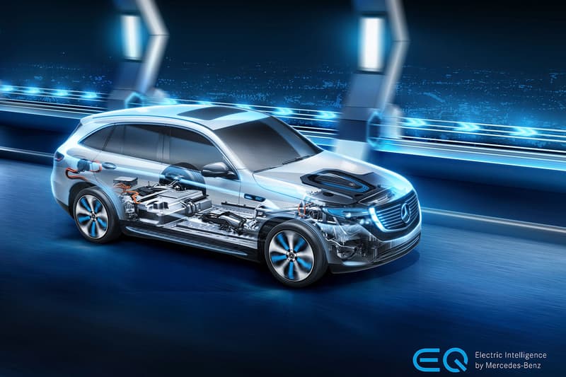 Mercedes-Benz メルセデス・ベンツ初の電気自動車 “EQC” にクローズアップ