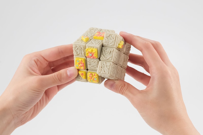“緑のたぬき”を3Dスキャンして制作された“ルービックキューブ”が登場 