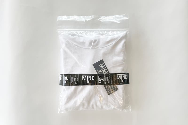 アメリカメイドに拘る白Tブランド マインよりプルオーバーフーディーが登場 Mine white pullover hoodie release info MADE IN USA