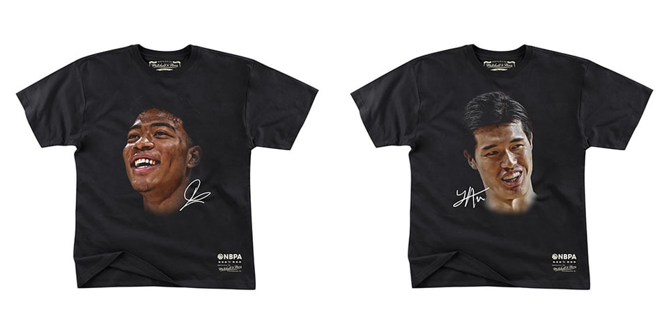 八村塁と渡邊雄太の顔写真を大胆にプリントしたレトロなtシャツが発売 Hypebeast Jp
