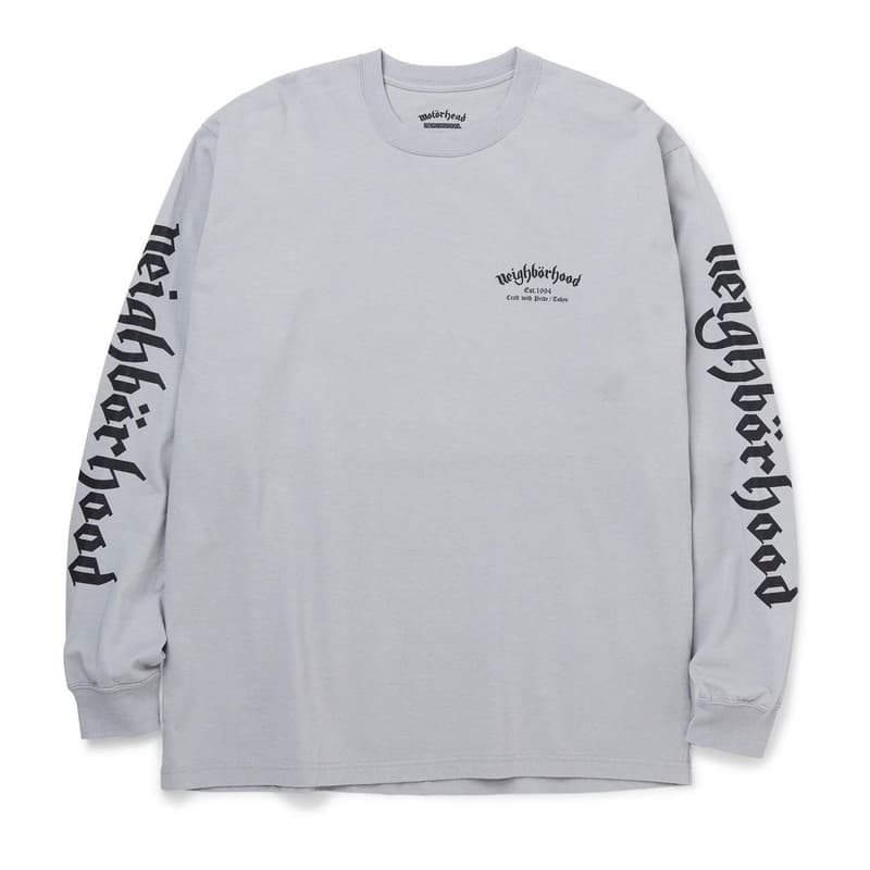 ネイバーフッドがイギリスの伝説的なロックバンド モーターヘッドとのコラボコレクションを発売 Motörhead x NEIGHBORHOOD Collaboration Collection lemmy kilmister release date info buy january 2 2021 colorway hoodie tee shirt incense chamber