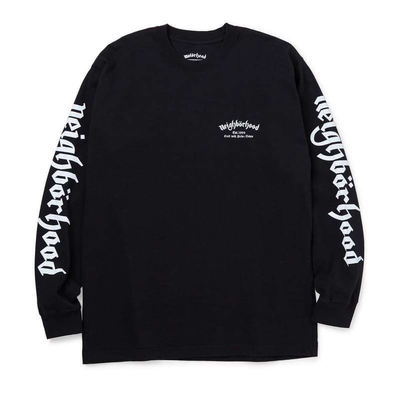 ネイバーフッドがイギリスの伝説的なロックバンド モーターヘッドとのコラボコレクションを発売 Motörhead x NEIGHBORHOOD Collaboration Collection lemmy kilmister release date info buy january 2 2021 colorway hoodie tee shirt incense chamber