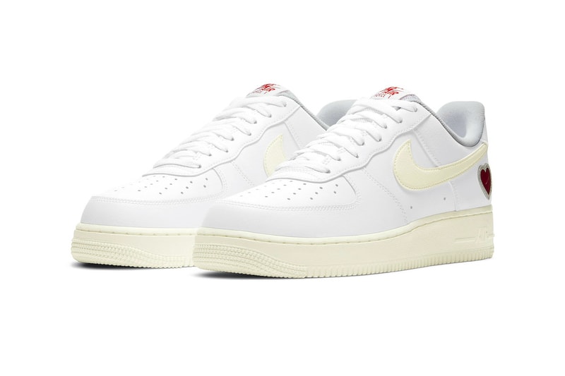 ナイキよりバレンタインデーの名を冠したエア フォース 1 ローが登場 Nike's Air Force 1 "Valentine's Day" Release info