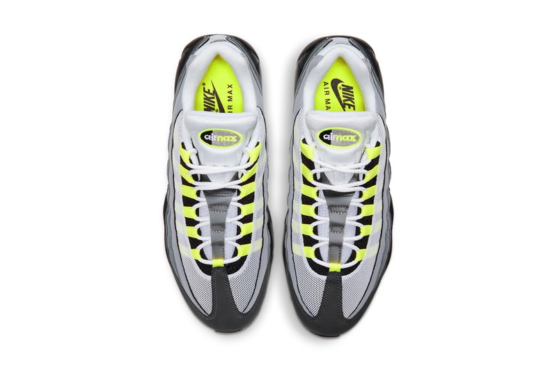 ナイキ エアマックス95 “イエローグラデ” が復刻リリース間近 nike sportswear air max 95 neon black yellow graphite ct1689 001 official release date info photos price store list buying guide