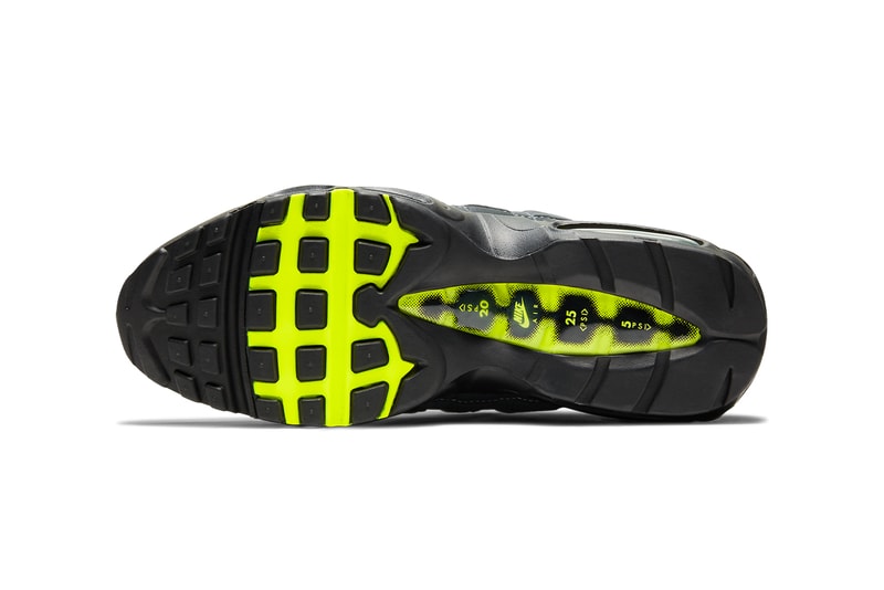 ナイキ エアマックス95 “イエローグラデ” が復刻リリース間近 nike sportswear air max 95 neon black yellow graphite ct1689 001 official release date info photos price store list buying guide