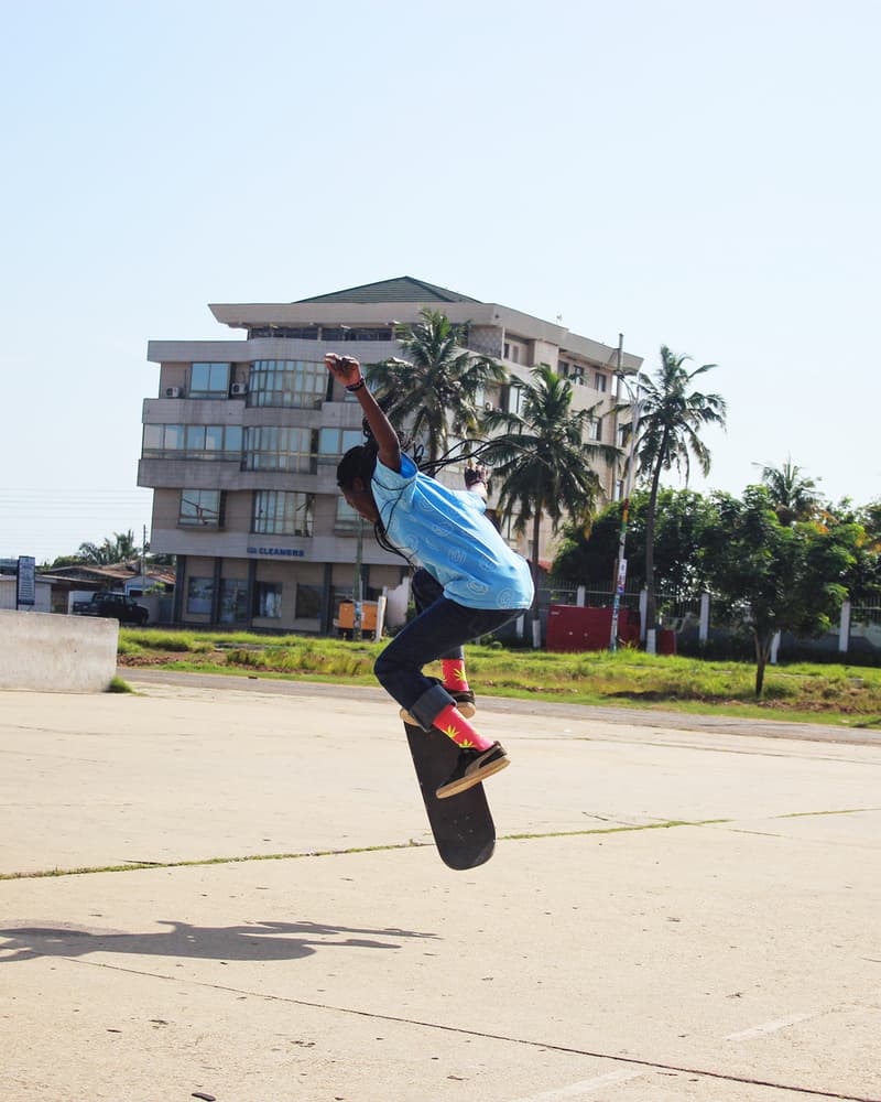 オフホワイトとデイリーペーパーがガーナ初のスケートパークを建設 Off-White™ and Daily Paper Created Ghana’s First Skatepark