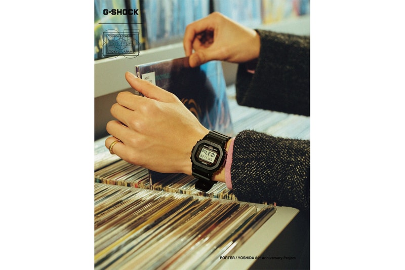 吉田カバン85周年を記念したポーターxジーショックのコラボウォッチがリリース PORTER CASIO G-SHOCK collab watch 5600 release 85th anniversary info