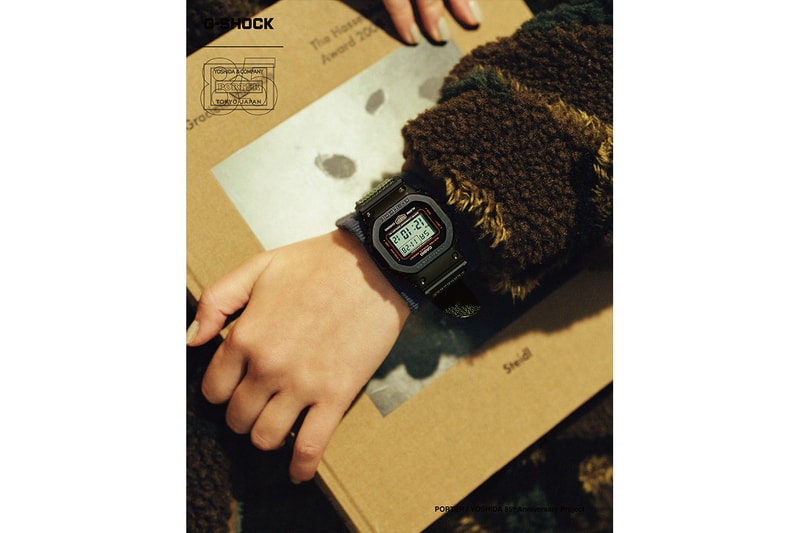 吉田カバン85周年を記念したポーターxジーショックのコラボウォッチがリリース PORTER CASIO G-SHOCK collab watch 5600 release 85th anniversary info