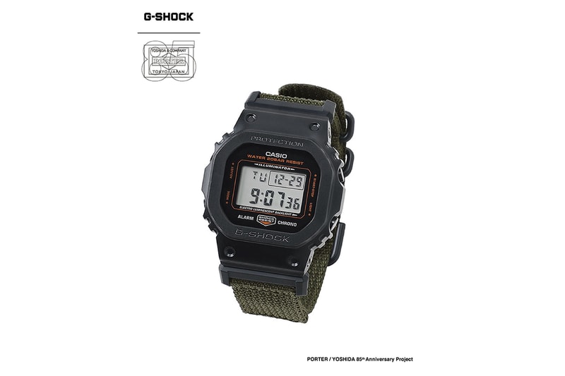 吉田カバン85周年を記念したポーターxジーショックのコラボウォッチがリリース PORTER CASIO G-SHOCK collab watch 5600 release 85th anniversary info