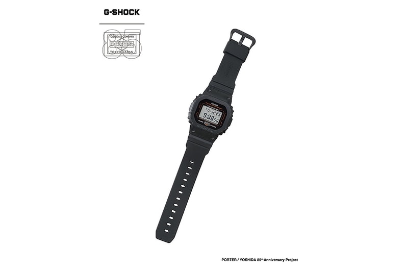 吉田カバン85周年を記念したポーターxジーショックのコラボウォッチがリリース PORTER CASIO G-SHOCK collab watch 5600 release 85th anniversary info