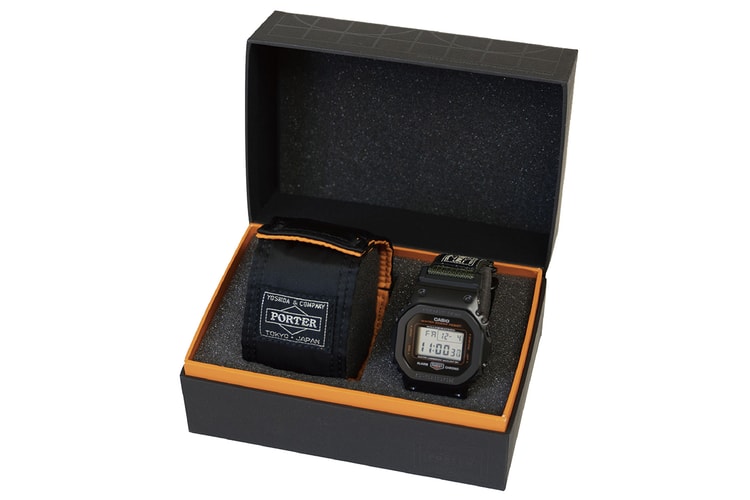 吉田カバン85周年を記念した PORTER x G-SHOCK のコラボウォッチがリリース