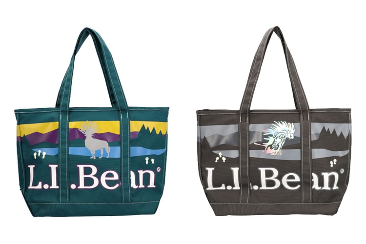 『もののけ姫』と L.L.Bean のコラボトート2型が登場
