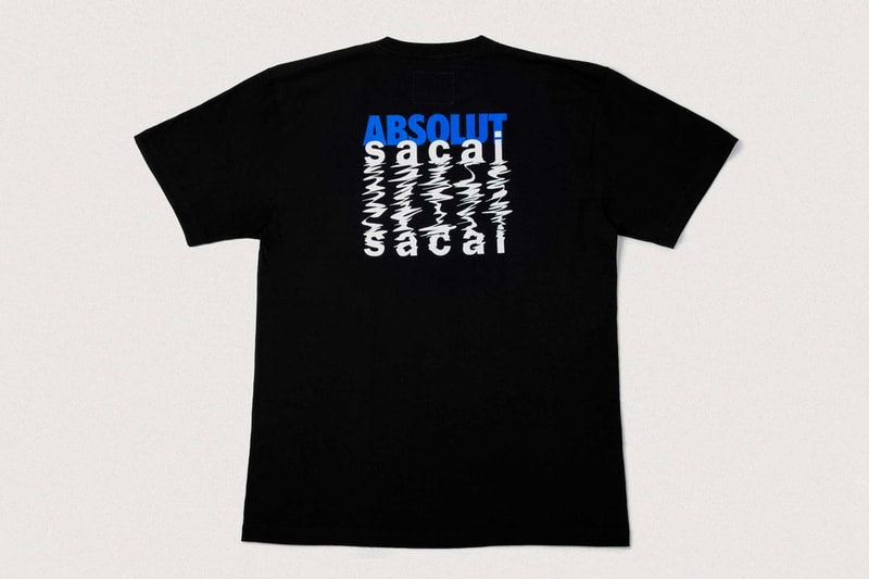 サカイがスウェーデンのウォッカブランド アブソルートとのコラボボトルセットを発表 sacai x absolut Limited Edition Bottle Set Unveil
