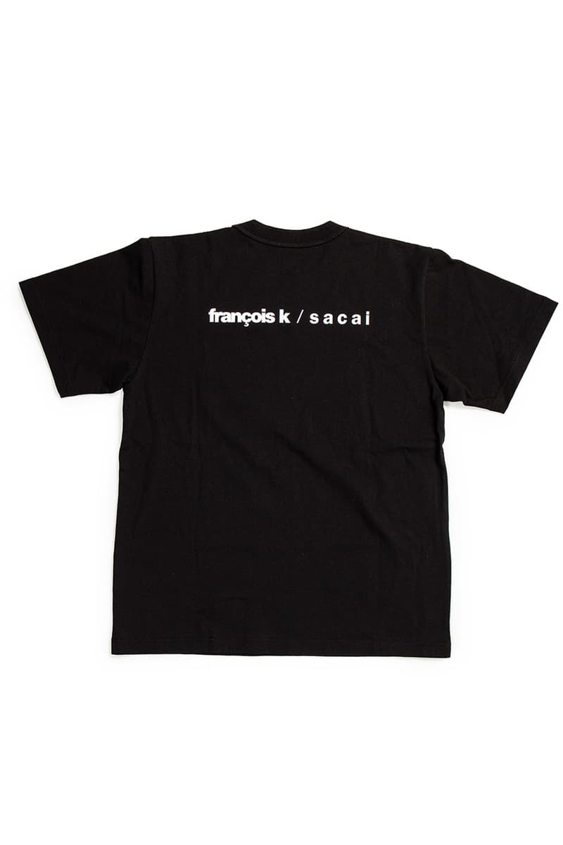 サカイがフランソワ・K sacai がハウス界の重鎮 Francois K とのコラボTシャツをリリース
