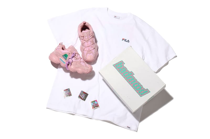 atmos が SEKAI NO OWARI のフロントマン Fukase の手がける BAD MOOD と FILA のコラボフットウエアを発売