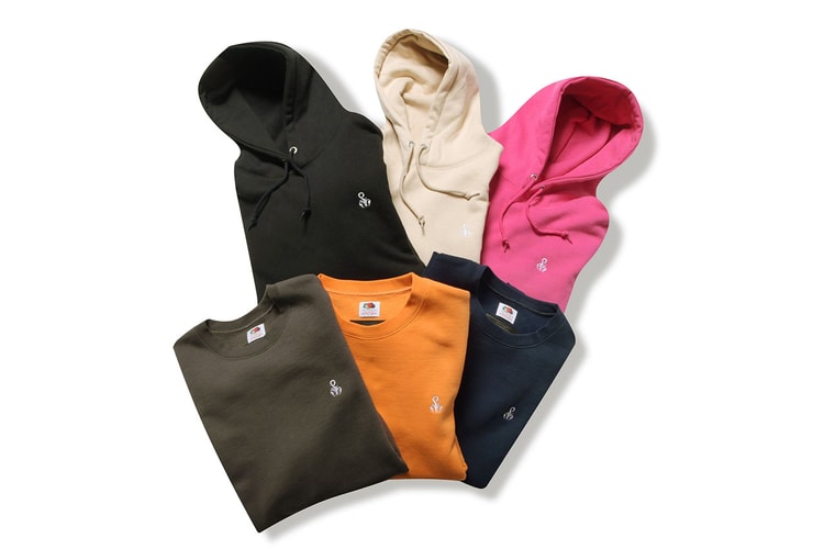 SOPHNET. が FRUIT OF THE LOOM® とのコラボによるフーディ & クルーネックを発売