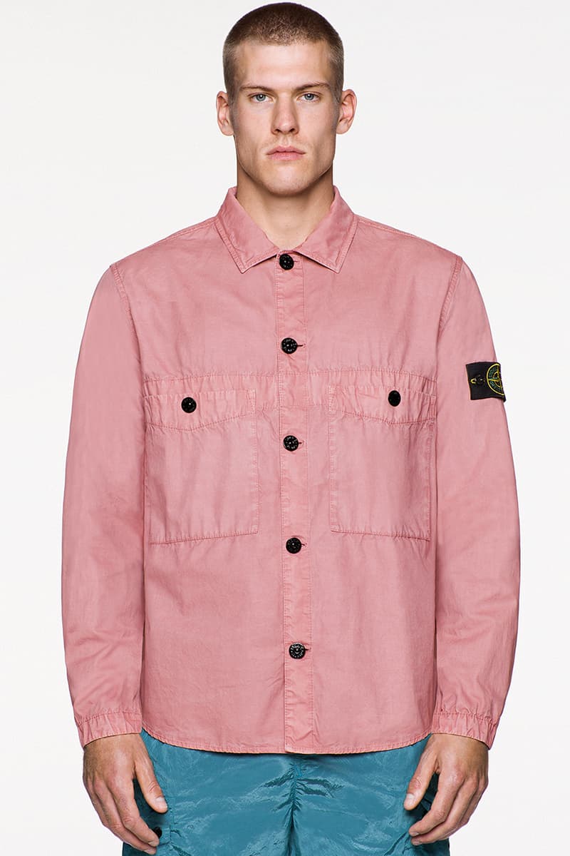 ストーンアイランド2021年春夏コレクション Stone Island spring summer 2021 collection lookbook info