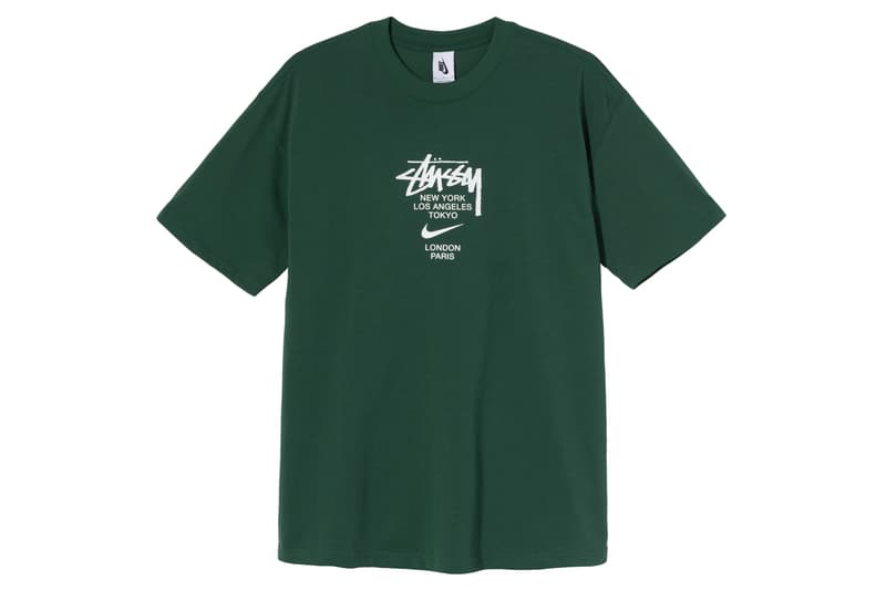 ステューシーxナイキ エア フォース 1の発売を記念したアパレルコレクションがリリース Take a First Look at Accompanying Apparel For Stüssy's Nike Air Force 1 Collab