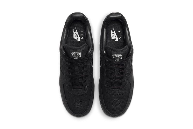 ステューシー x ナイキ エアフォース1 ブラックの公式画像が浮上 stussy nike sportswear air force 1 low black CZ9084 001 official release date info photos price store list buying guide 