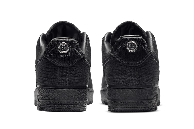 ステューシー x ナイキ エアフォース1 ブラックの公式画像が浮上 stussy nike sportswear air force 1 low black CZ9084 001 official release date info photos price store list buying guide 