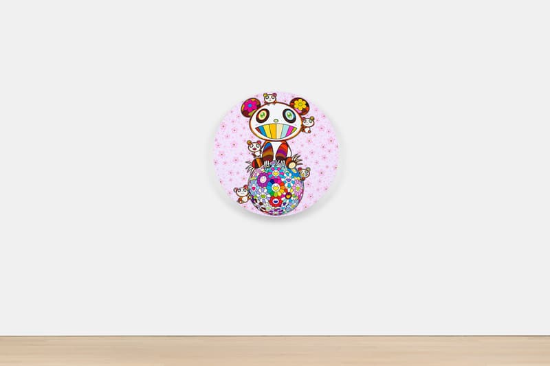 ガゴシアン・ギャラリーの“アーティスト スポットライト”最新シリーズに村上隆の新作が登場 takashi murakami gagosian artist spotlight Cherry Blossoms and Pandas painting