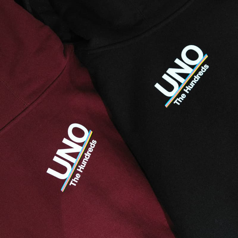 ザ ハンドレッズがウノとのコラボプロダクトをリリース the hundreds uno collaboration card game t-shirt hoodie snapback release date info photos buying guide