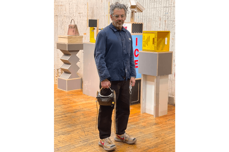 トム・サックス本人が NikeCraft Mars Yard シリーズの新作とおぼしき1足を披露