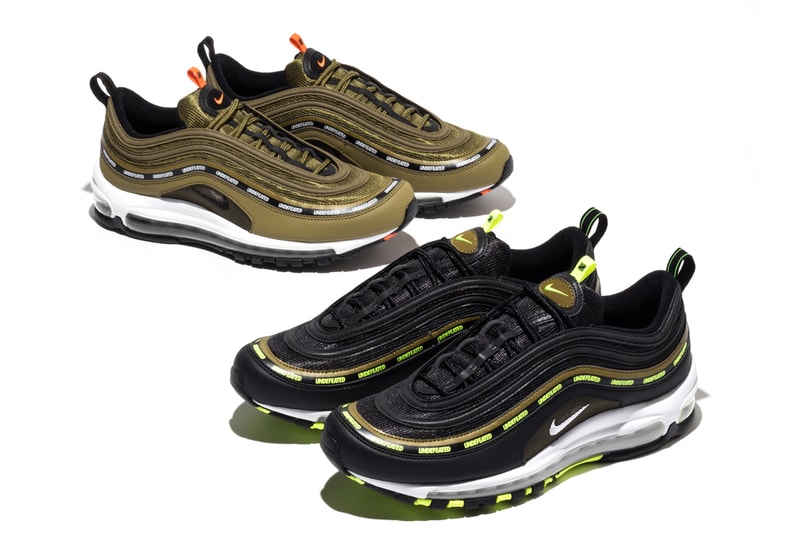 アンディフィーテッド x ナイキからエアマックス 97が登場 コラボ undefeated nike sportswear air max 97 december 2020 official release date info photos price store list buying guide flight jacket black volt dc4830 001 300