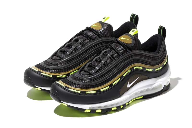 アンディフィーテッド x ナイキからエアマックス 97が登場 コラボ undefeated nike sportswear air max 97 december 2020 official release date info photos price store list buying guide flight jacket black volt dc4830 001 300