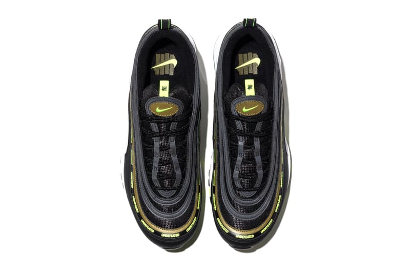 アンディフィーテッド x ナイキからエアマックス 97が登場 コラボ undefeated nike sportswear air max 97 december 2020 official release date info photos price store list buying guide flight jacket black volt dc4830 001 300