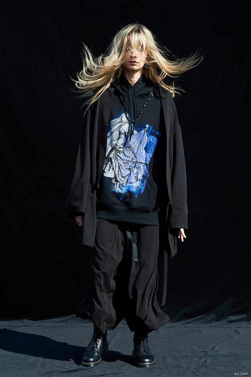 サイトから日本を代表する怪奇漫画家・伊藤潤二との2020年秋冬シーズンの最新コラボコレクションが登場 Yohji Yamamoto S’YTE Junji Ito Fall Winter 2020 collab Collection Release 