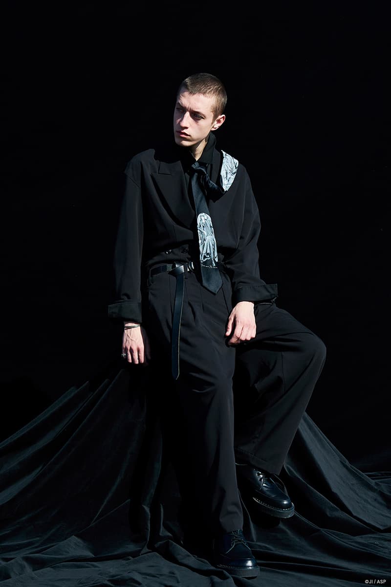 サイトから日本を代表する怪奇漫画家・伊藤潤二との2020年秋冬シーズンの最新コラボコレクションが登場 Yohji Yamamoto S’YTE Junji Ito Fall Winter 2020 collab Collection Release 