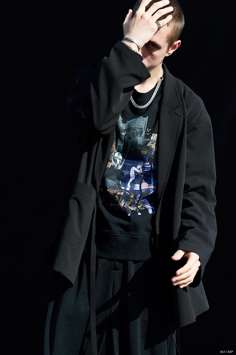 サイトから日本を代表する怪奇漫画家・伊藤潤二との2020年秋冬シーズンの最新コラボコレクションが登場 Yohji Yamamoto S’YTE Junji Ito Fall Winter 2020 collab Collection Release 