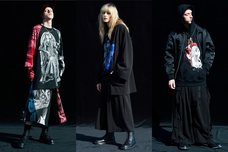 S’YTE から日本を代表する怪奇漫画家・伊藤潤二との2020年秋冬シーズンの最新コラボコレクションが登場