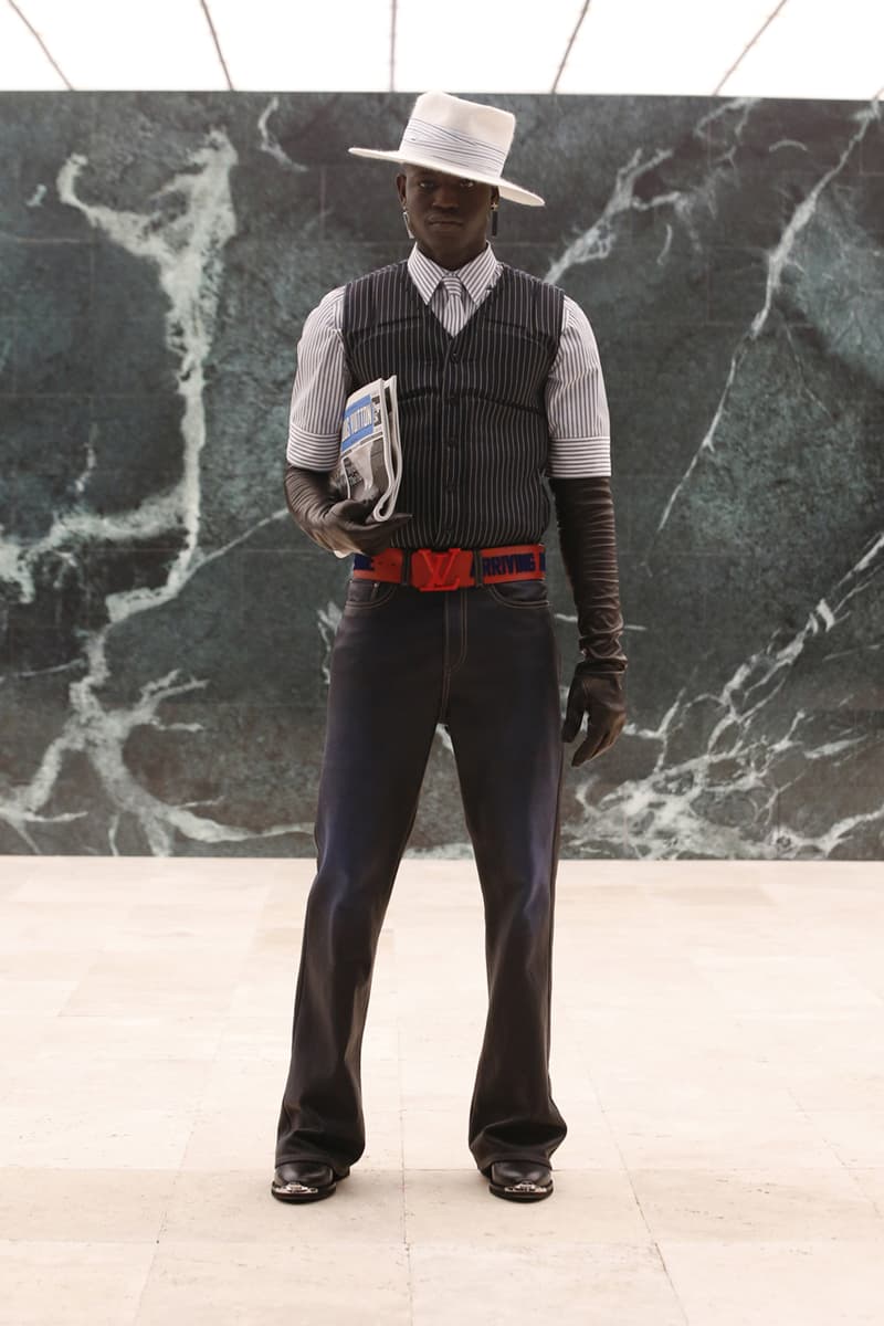 ルイヴィトン Louis Vuitton 2021年秋冬コレクション Louis Vuitton Men's Fall/Winter 2021 Runway Show Collection Virgil Abloh Men Artistic Director FW21 Ebonics / Snake Oil / The Black Box / Mirror, Mirror menswear fw21
