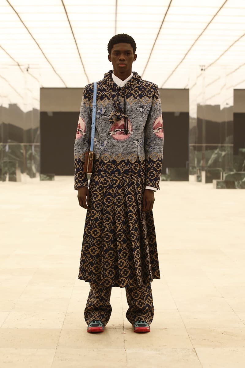 ルイヴィトン Louis Vuitton 2021年秋冬コレクション Louis Vuitton Men's Fall/Winter 2021 Runway Show Collection Virgil Abloh Men Artistic Director FW21 Ebonics / Snake Oil / The Black Box / Mirror, Mirror menswear fw21