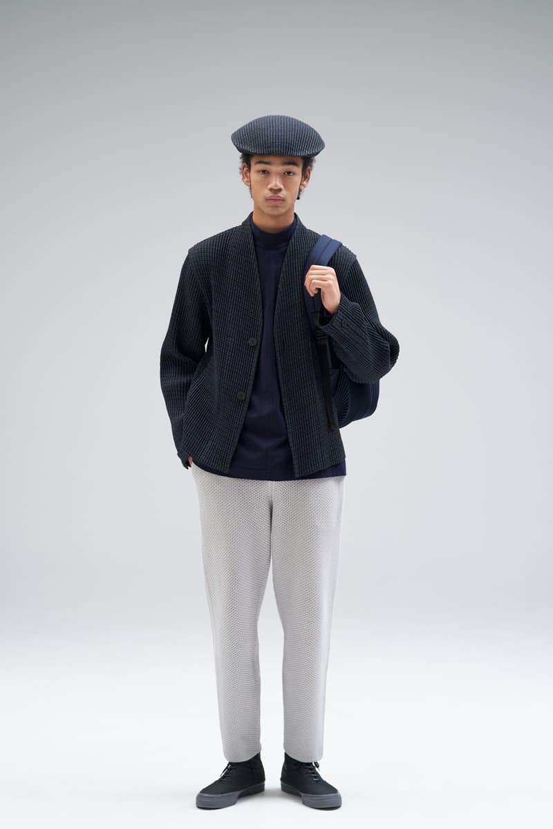 オムプリッセイッセイミヤケ2021年秋冬コレクション Homme Plissé Issey Miyake Fall Winter 2021 Collection lookbook info