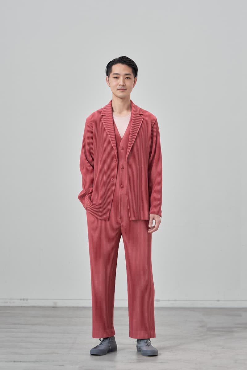 オムプリッセイッセイミヤケ2021年秋冬コレクション Homme Plissé Issey Miyake Fall Winter 2021 Collection lookbook info