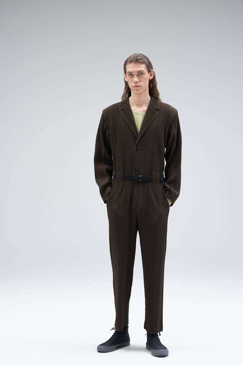 オムプリッセイッセイミヤケ2021年秋冬コレクション Homme Plissé Issey Miyake Fall Winter 2021 Collection lookbook info