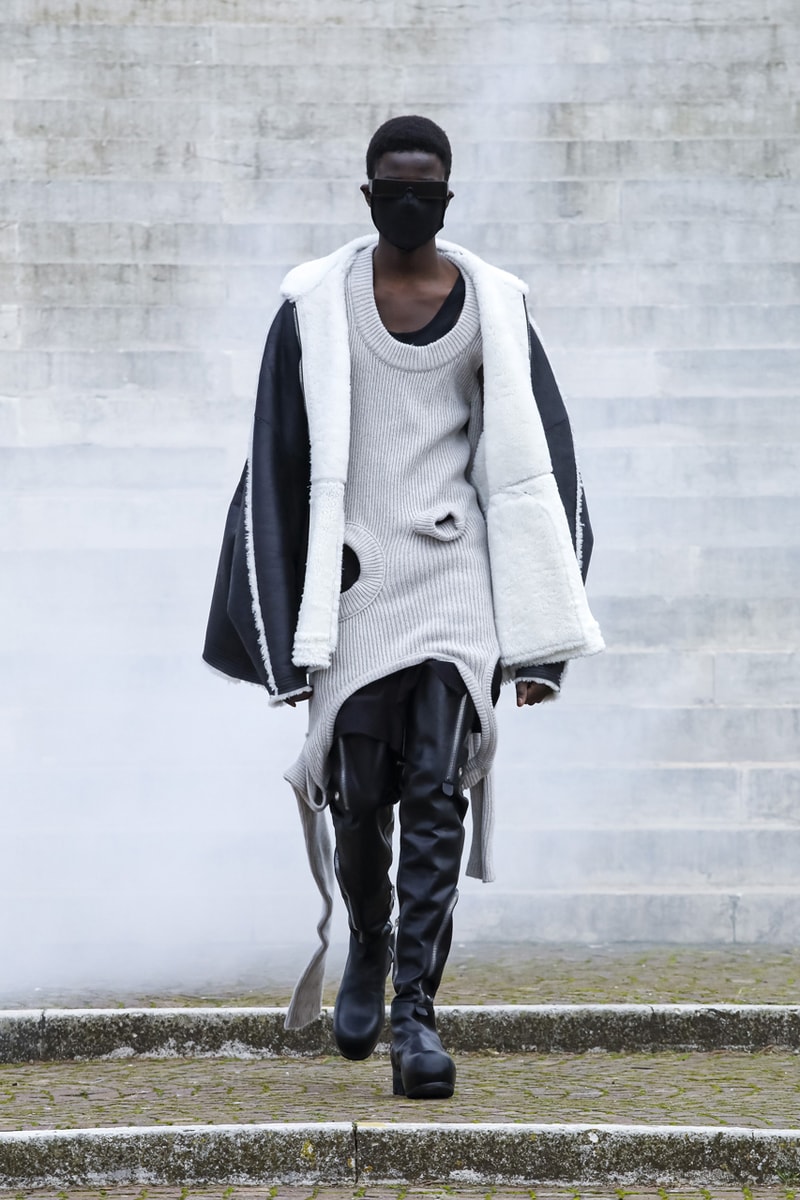 リック・オウエンス2021年秋冬コレクション Rick Owens mens Fall Winter 2021 runway show Collection info