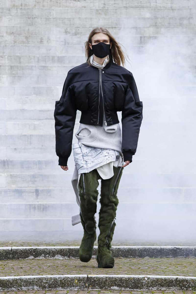 リック・オウエンス2021年秋冬コレクション Rick Owens mens Fall Winter 2021 runway show Collection info