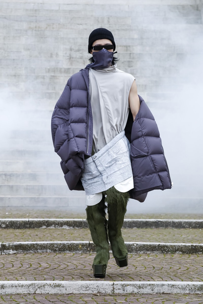 リック・オウエンス2021年秋冬コレクション Rick Owens mens Fall Winter 2021 runway show Collection info