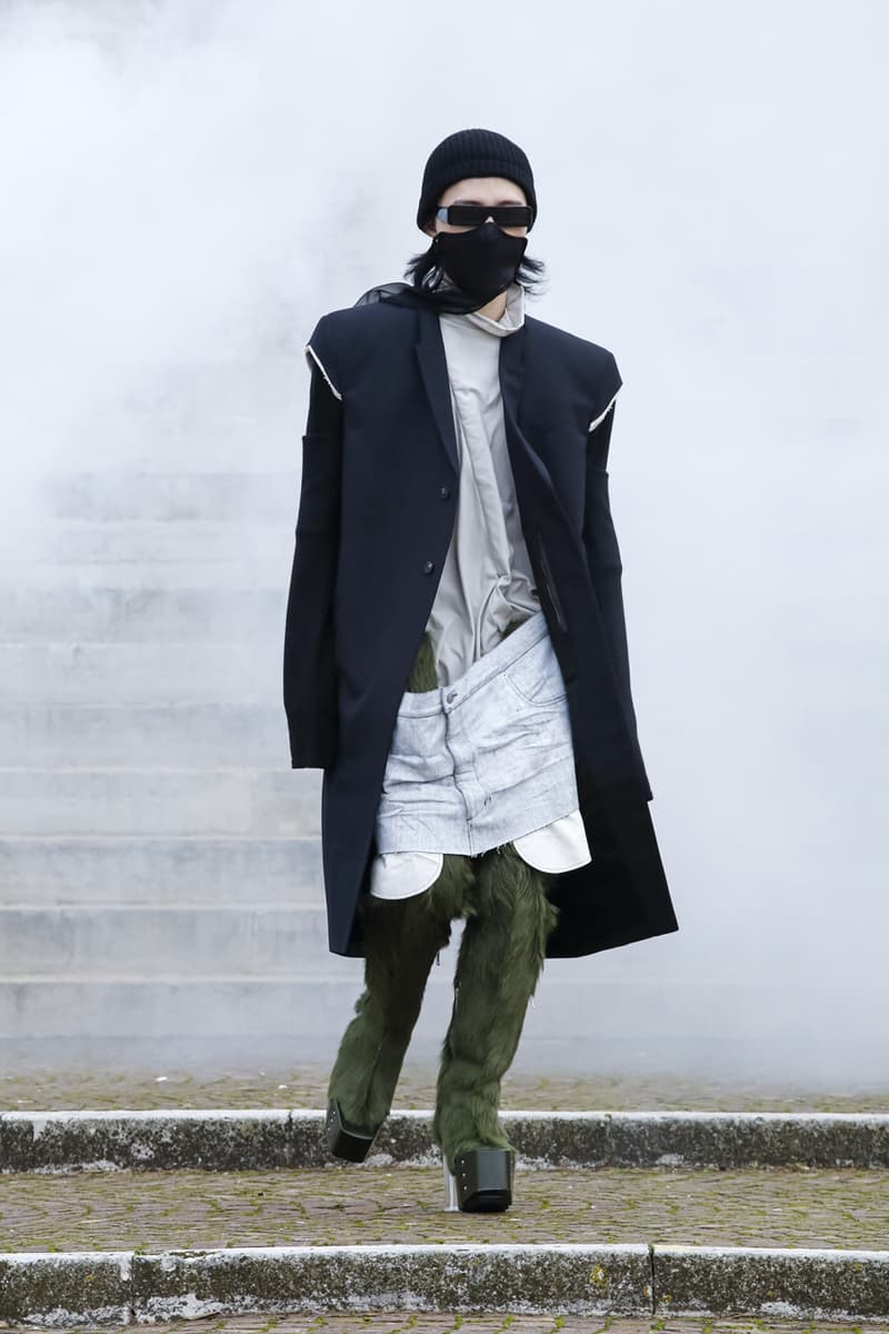 リック・オウエンス2021年秋冬コレクション Rick Owens mens Fall Winter 2021 runway show Collection info