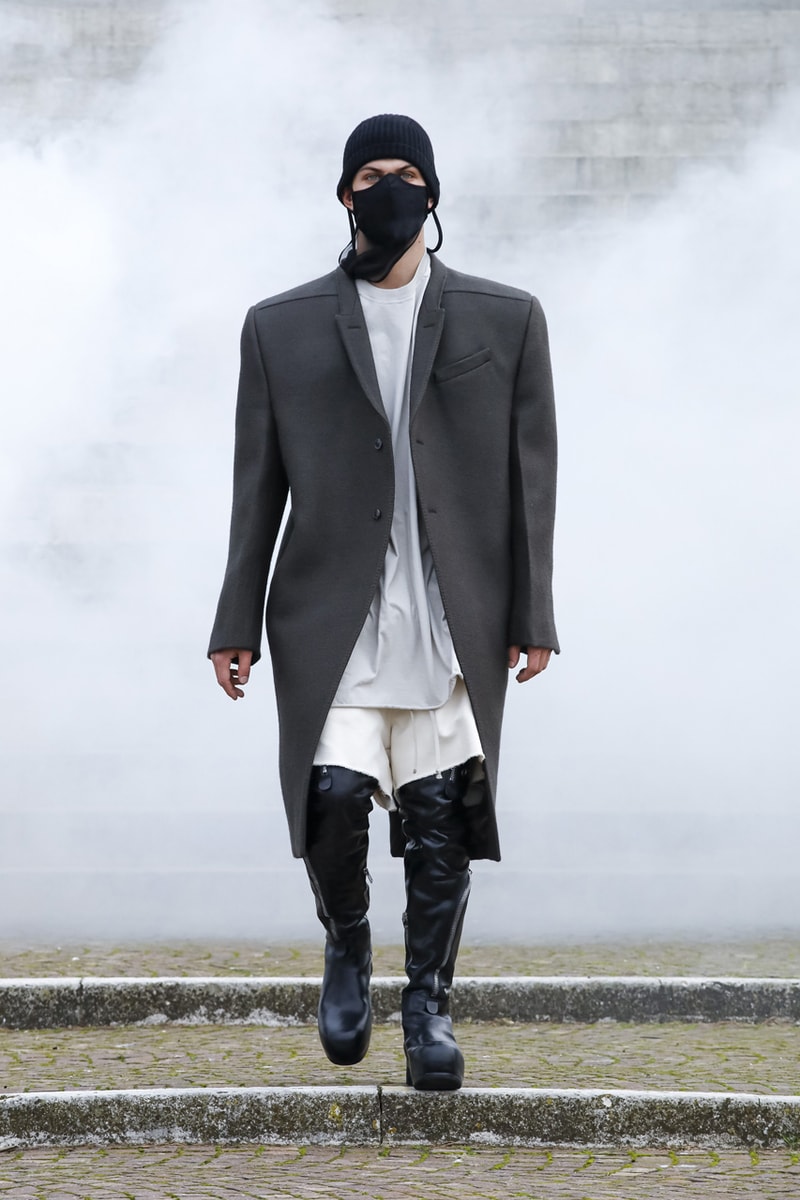 リック・オウエンス2021年秋冬コレクション Rick Owens mens Fall Winter 2021 runway show Collection info