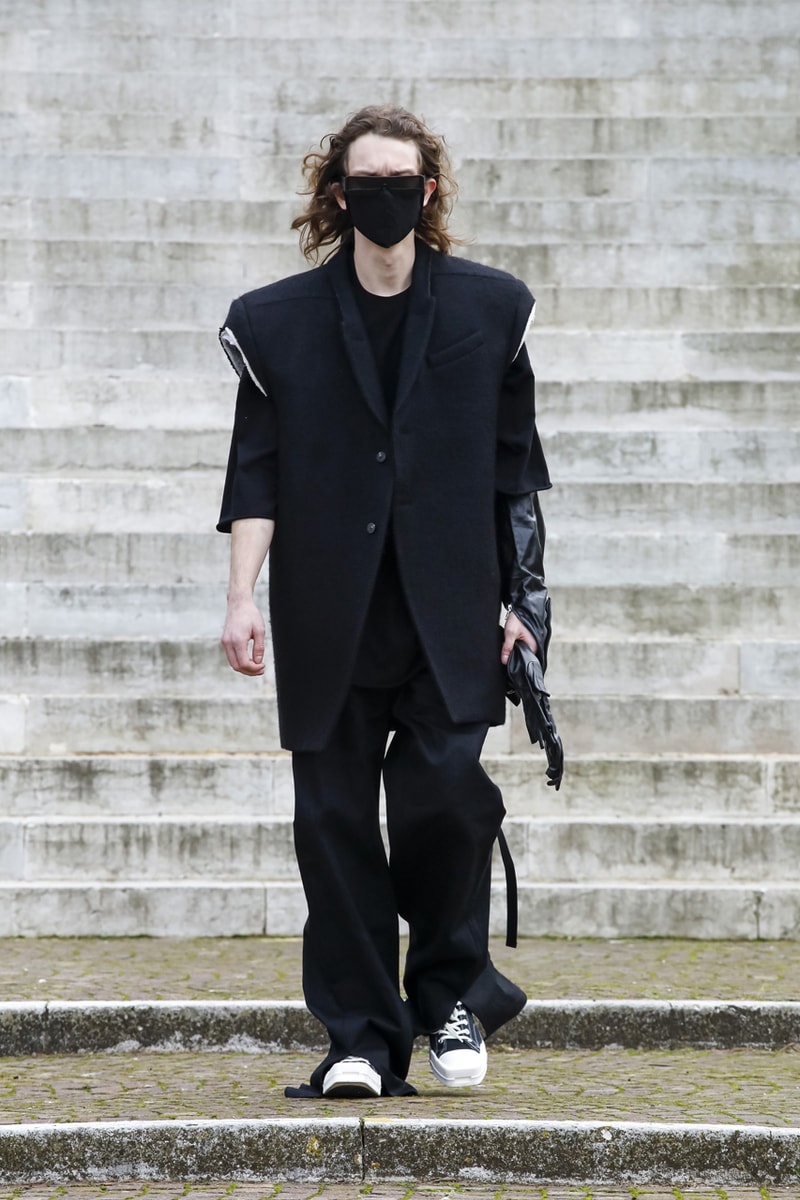 リック・オウエンス2021年秋冬コレクション Rick Owens mens Fall Winter 2021 runway show Collection info