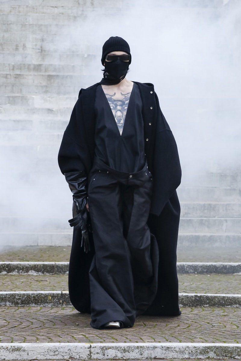 リック・オウエンス2021年秋冬コレクション Rick Owens mens Fall Winter 2021 runway show Collection info