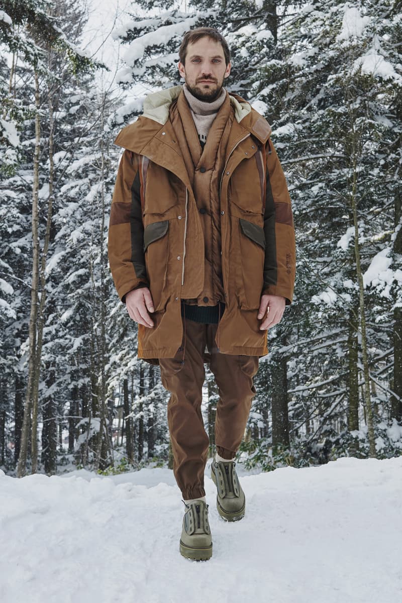 ホワイトマウンテニアリング2021年秋冬コレクション WHITE MOUNTAINEERING Fall Winter 2021 Collection lookbook collaboration Mizuno GORE-TEX Millet UGG Saucony Danner Gramicci Briefing