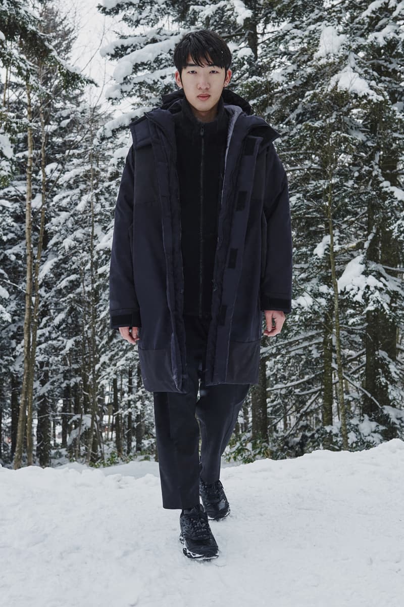 ホワイトマウンテニアリング2021年秋冬コレクション WHITE MOUNTAINEERING Fall Winter 2021 Collection lookbook collaboration Mizuno GORE-TEX Millet UGG Saucony Danner Gramicci Briefing